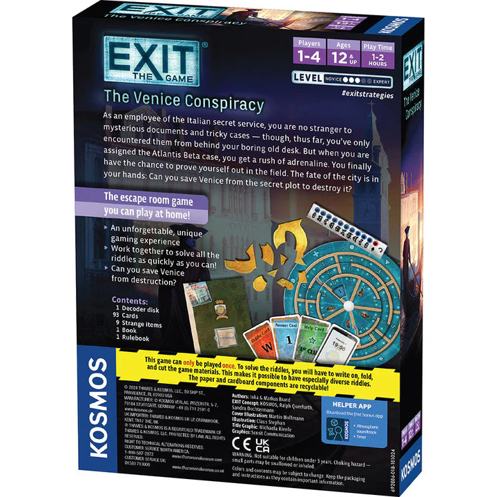 EXIT: The Game - The Venice Conspiracy