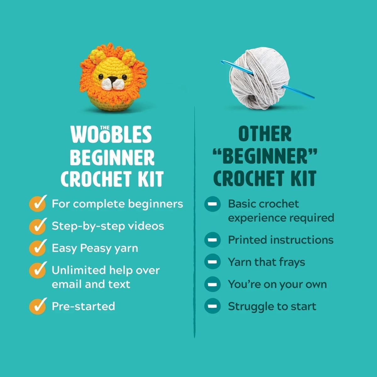 Scooter the Racoon Crochet Kit | The Woobles