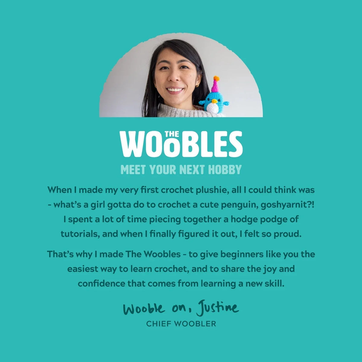 Lola Loca the Polar Bear Crochet Kit | The Woobles