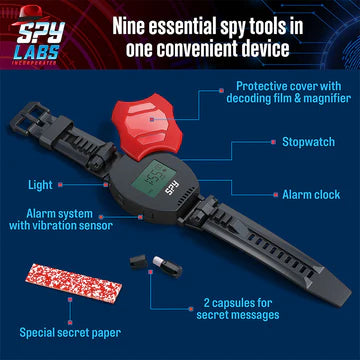 Spy Labs: 9-in-1 Spy Watch