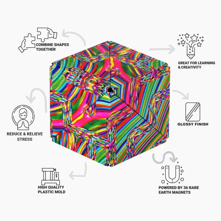Shashibo Art Worx Series Watercolor | Fun in Motion Toys