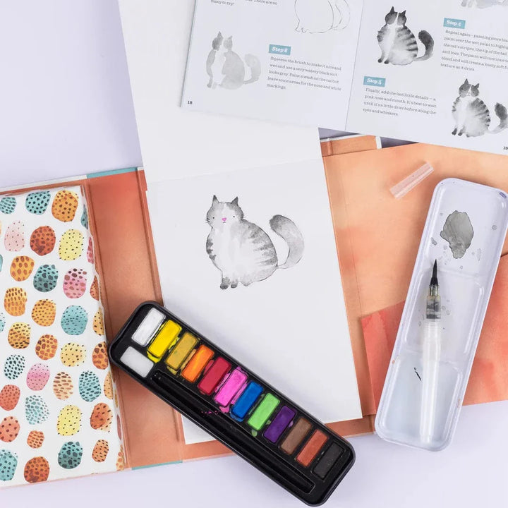 How to Paint - Watercolour Animals | Tiger Tribe