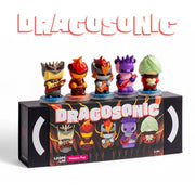 Dragosonic: 5 Figurines Volcano Pop Band | Loops Labs