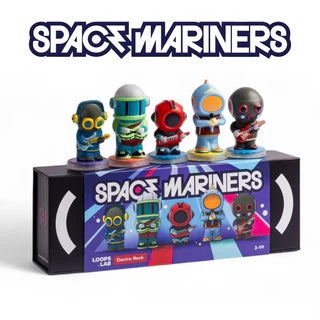 Space Mariners: 5 Figurines Galactic Rock Band | Loops Labs