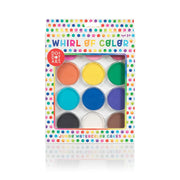 Whirl of Color Jumbo Watercolor Cakes Paint Set – 12 Colors | Do A Dot