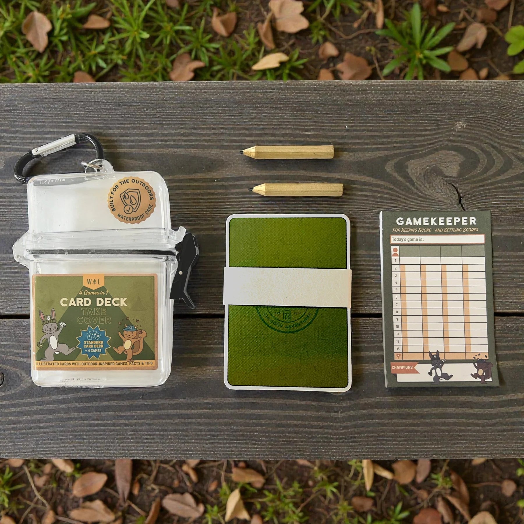 Take Cover 4 In 1 Card Deck | Wild Life Adventures