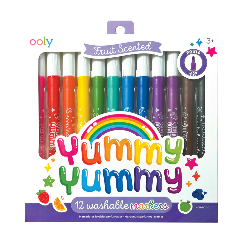 Yummy Yummy Scented Markers - Set of 12 | OOLY