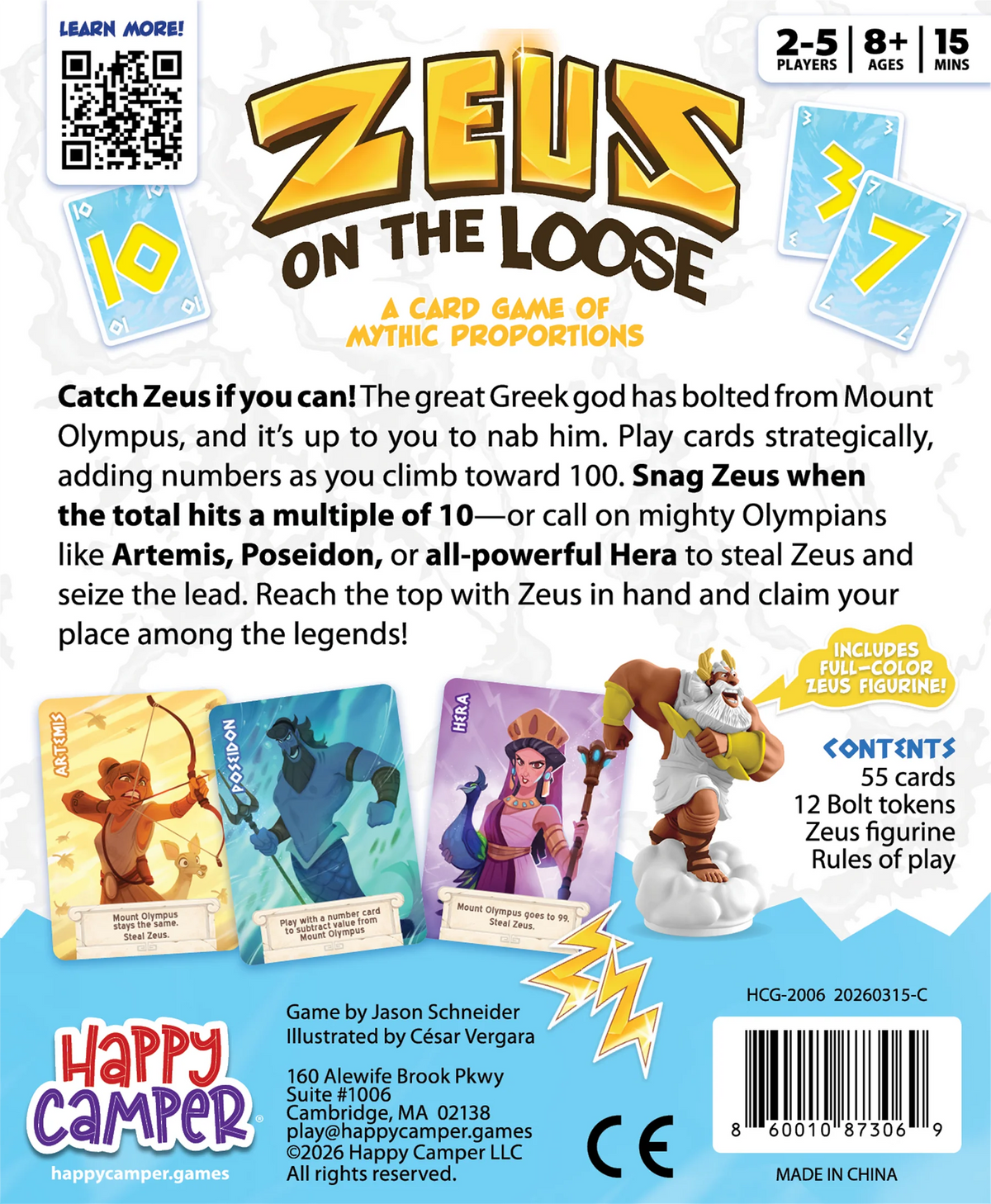 Zeus on the Loose | Happy Camper