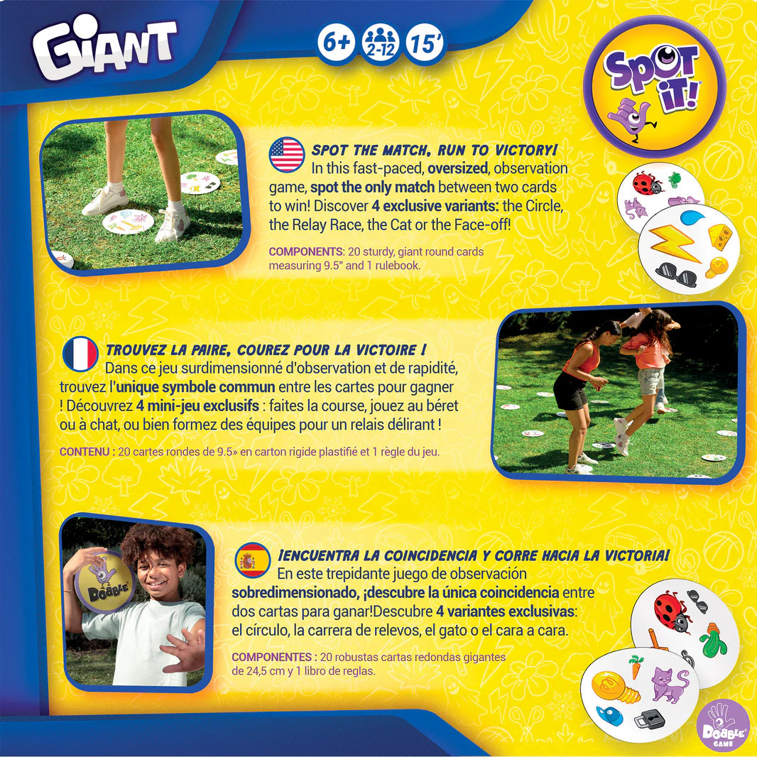 Spot It! Giant Game | Asmodee