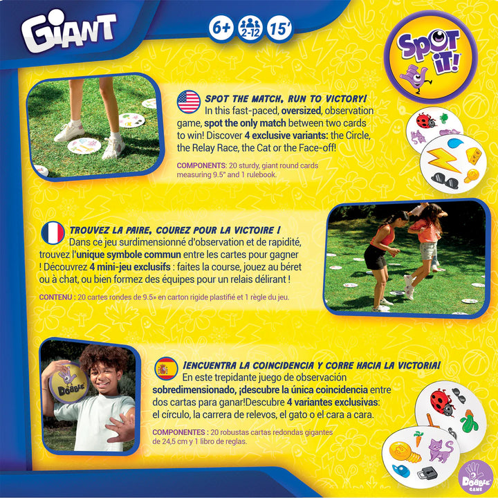 Spot It! Giant Game | Asmodee
