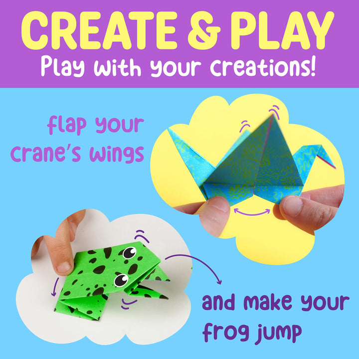 Neon Origami Mini Kit | Creativity for Kids