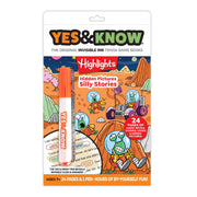 Yes & Know® Invisible Ink Trivia Game Books- Silly Stories | Tree Town Toys