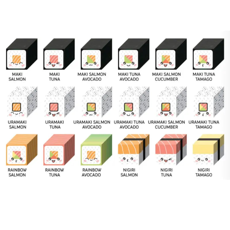 Sushi Blocks - Kinetic Fidget Blind Box | Watchitude