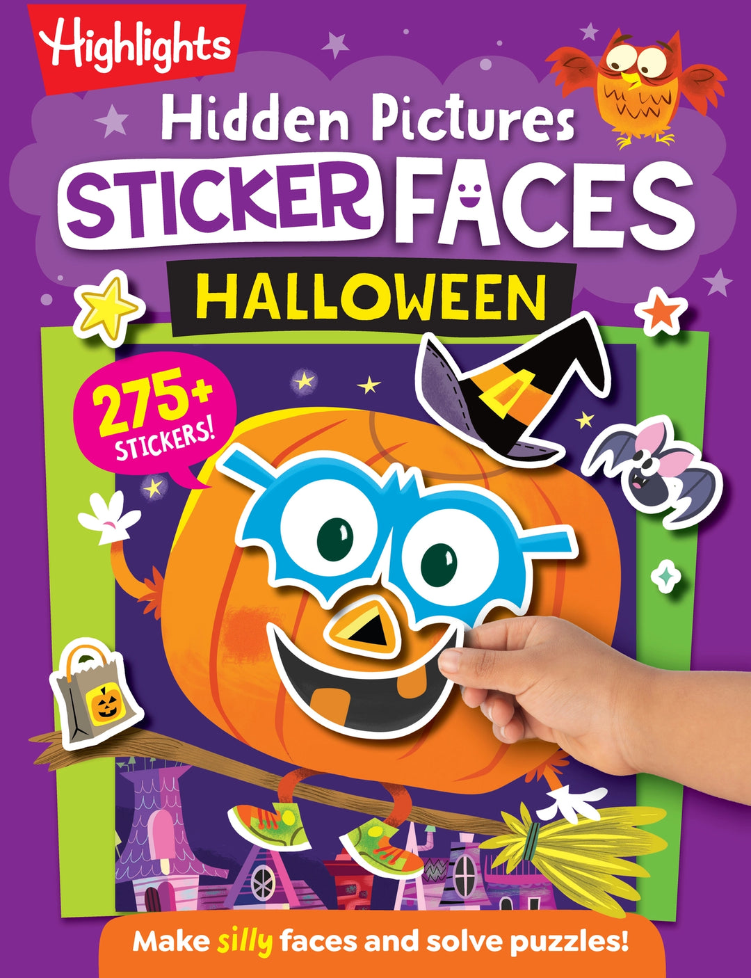 Hidden Pictures Sticker Faces: Halloween | Highlights
