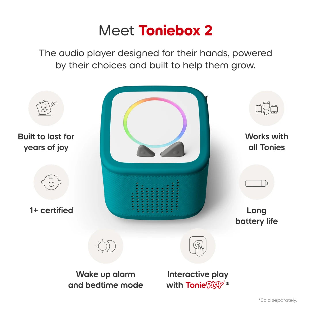 Toniebox 2 Starter Set: Tropical Teal | Tonies