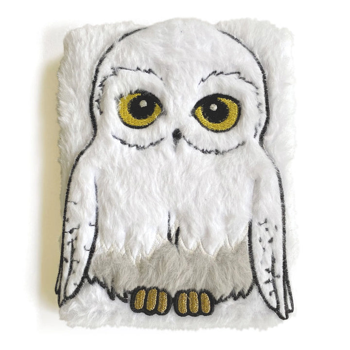 Harry Potter Journal Notebook - Plush Hedwig