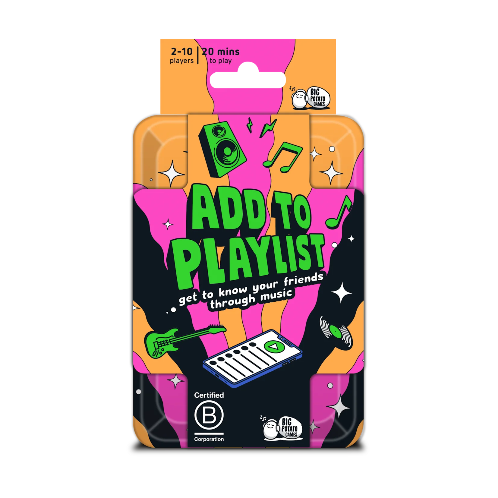 Add to Playlist Travel Tin | Big Potato Games