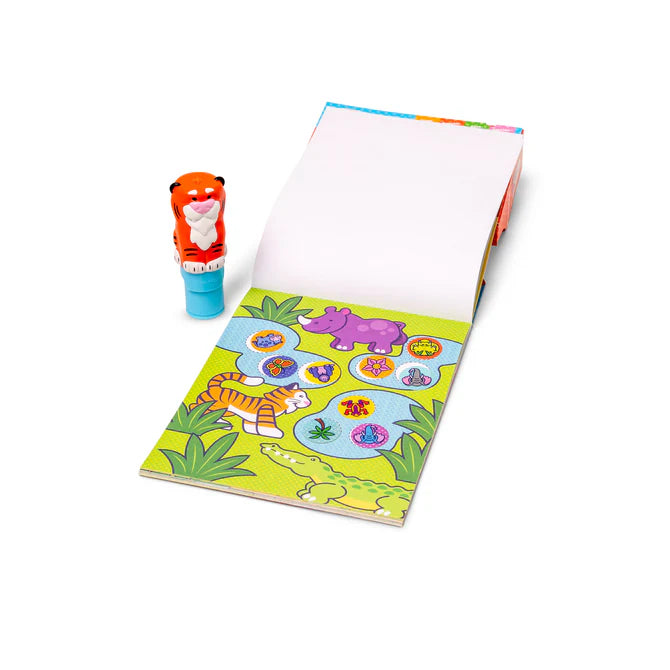 Sticker WOW!® Activity Pad & Sticker Stamper - Tiger | Melissa & Doug