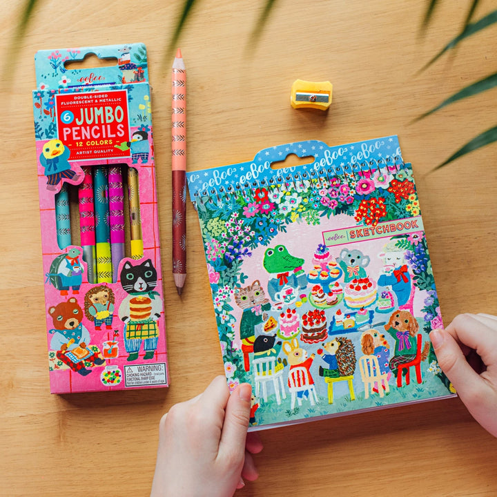 Sweet Celebration Square Sketchbook | eeBoo