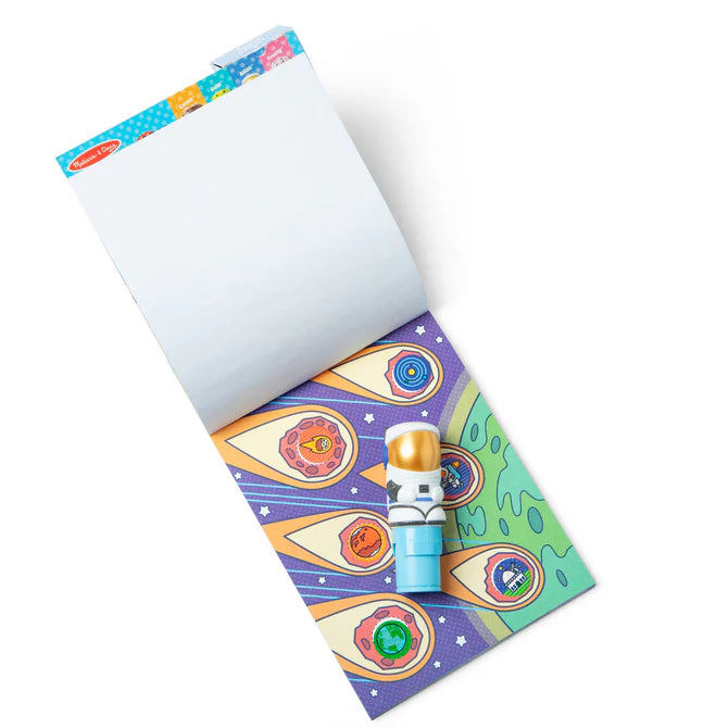 Sticker WOW!® Activity Pad & Sticker Stamper - Astronaut | Melissa & Doug
