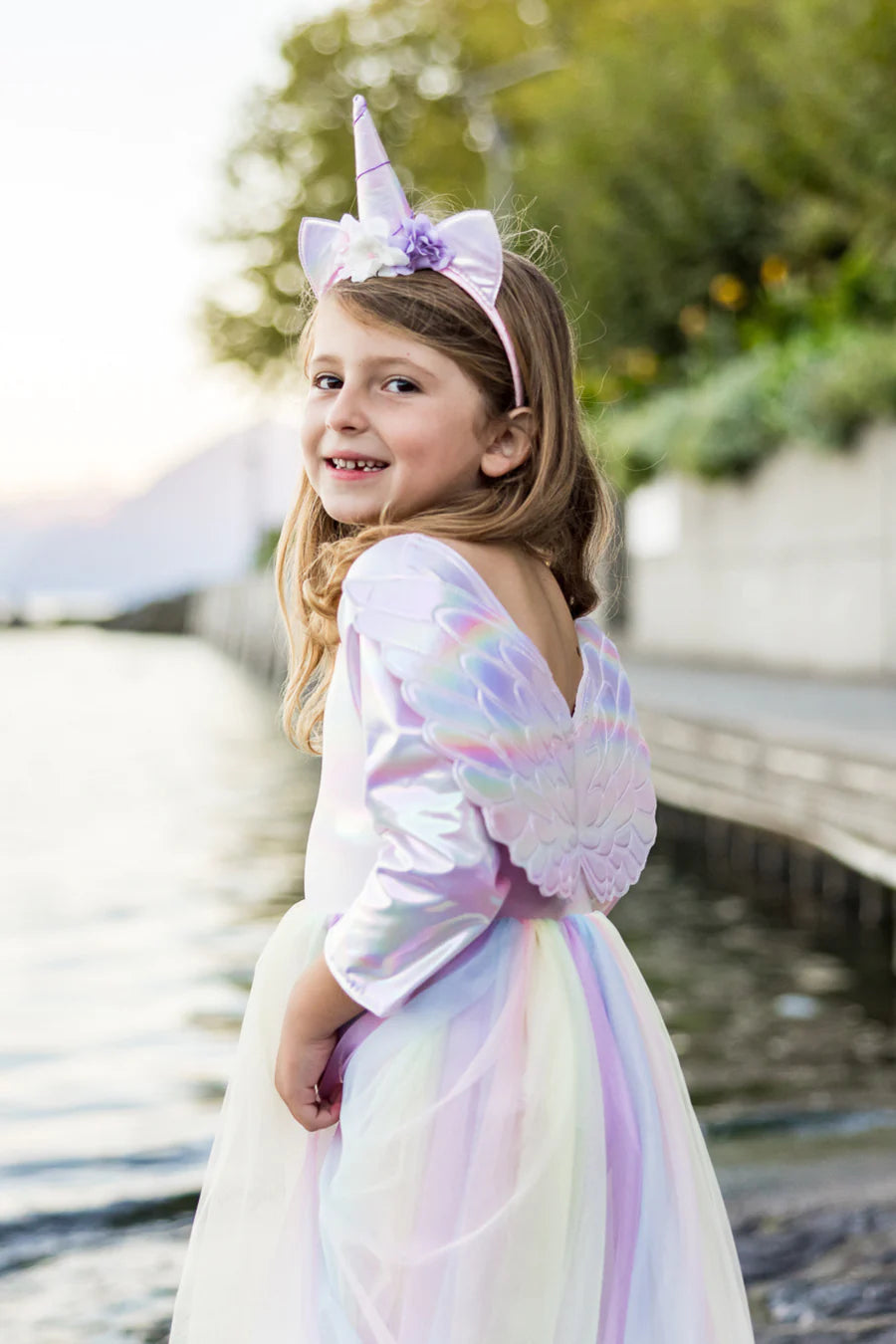 Alicorn Dress with Wings & Headband | Great Pretenders