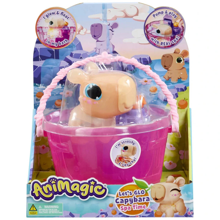 Animagic: Let’s Glo Capybara Spa Time | Goliath Games