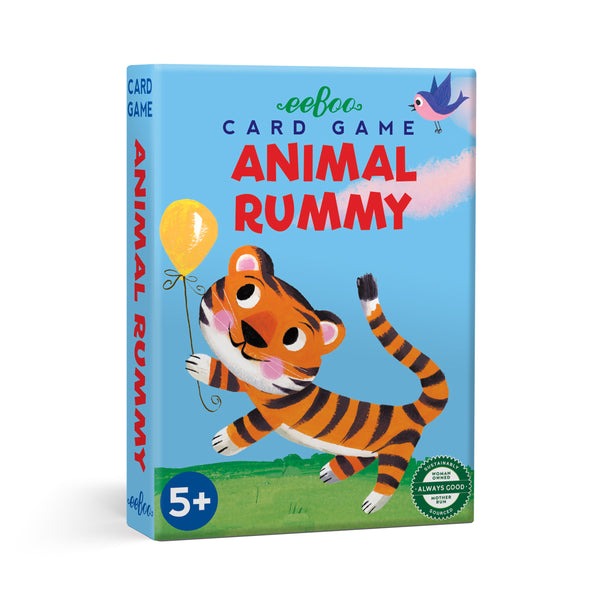 Animal Rummy Playing Cards | eeBoo