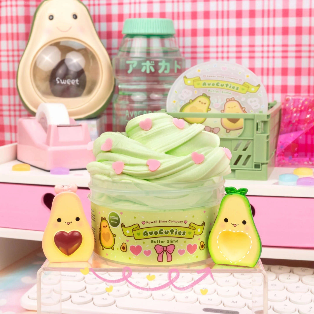 AvoCuties Butter Slime | Kawaii Slime Company