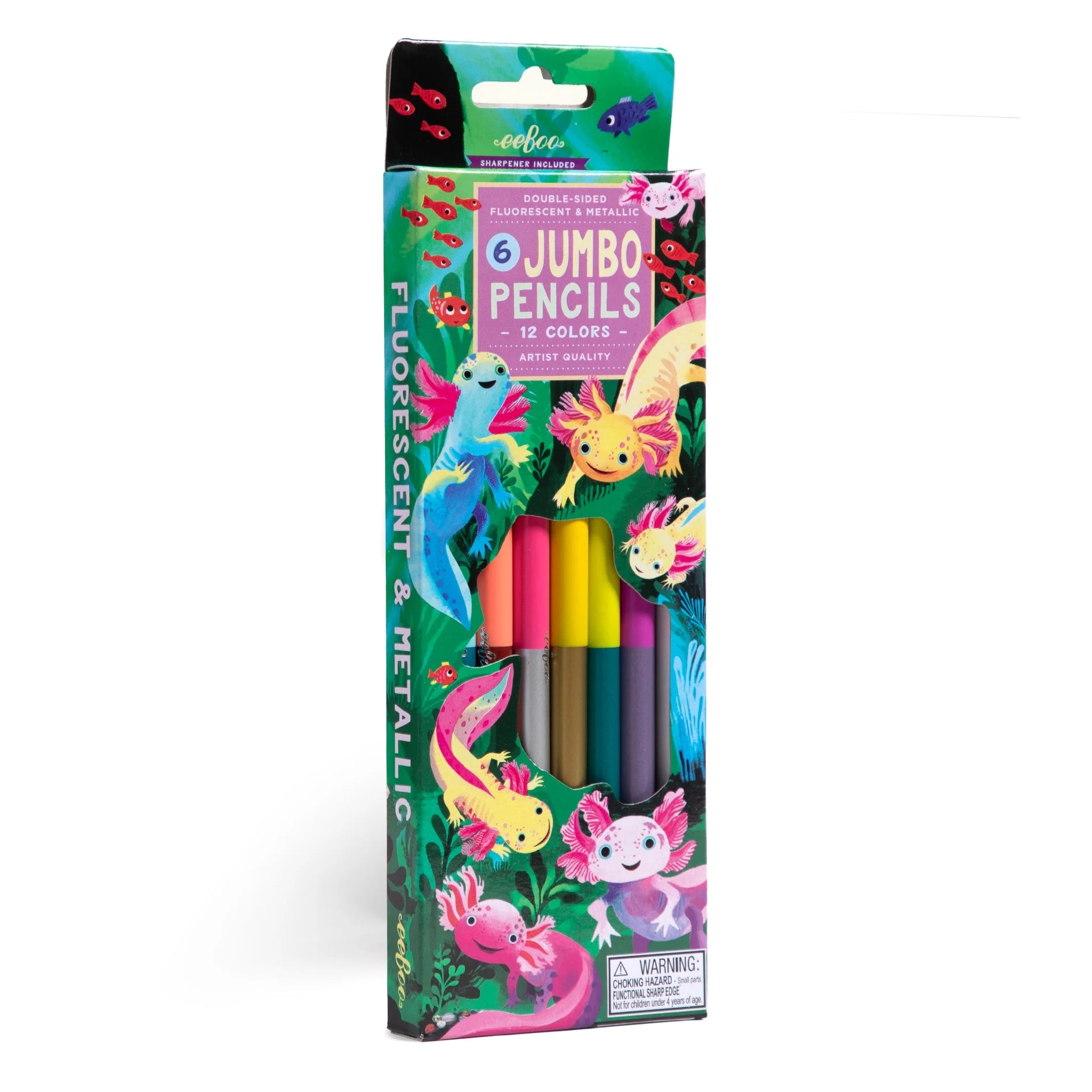 cover art of jumbo axolotl pencils