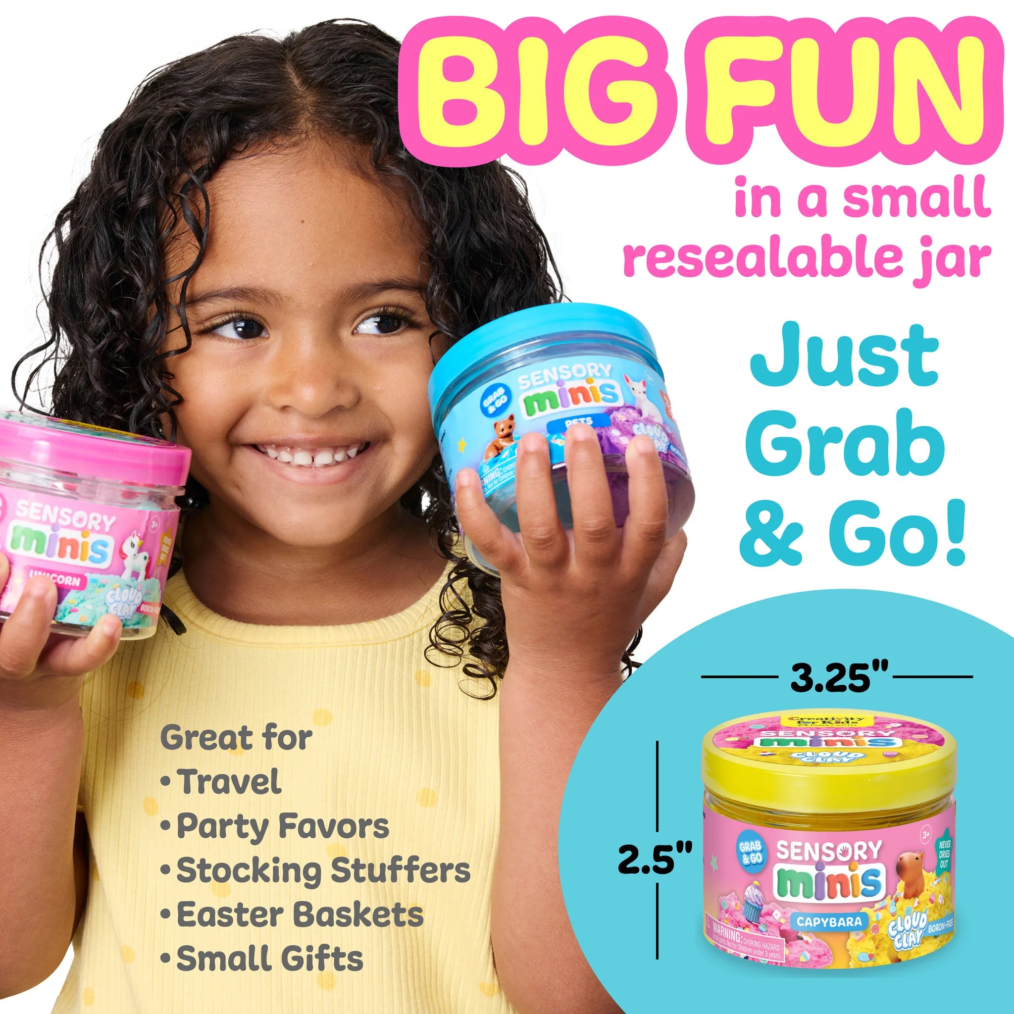 Sensory Minis - Capybara | Creativity for Kids
