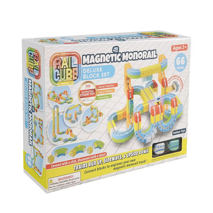 Magnetic Monorail Deluxe Set | Rail Cube - LOCAL PICK UP ONLY