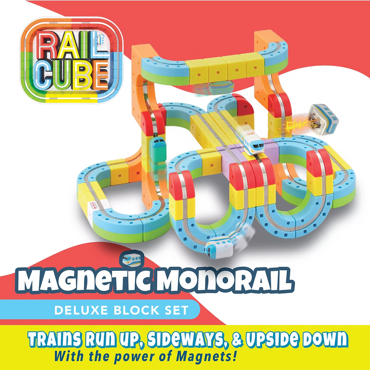 Magnetic Monorail Deluxe Set | Rail Cube - LOCAL PICK UP ONLY