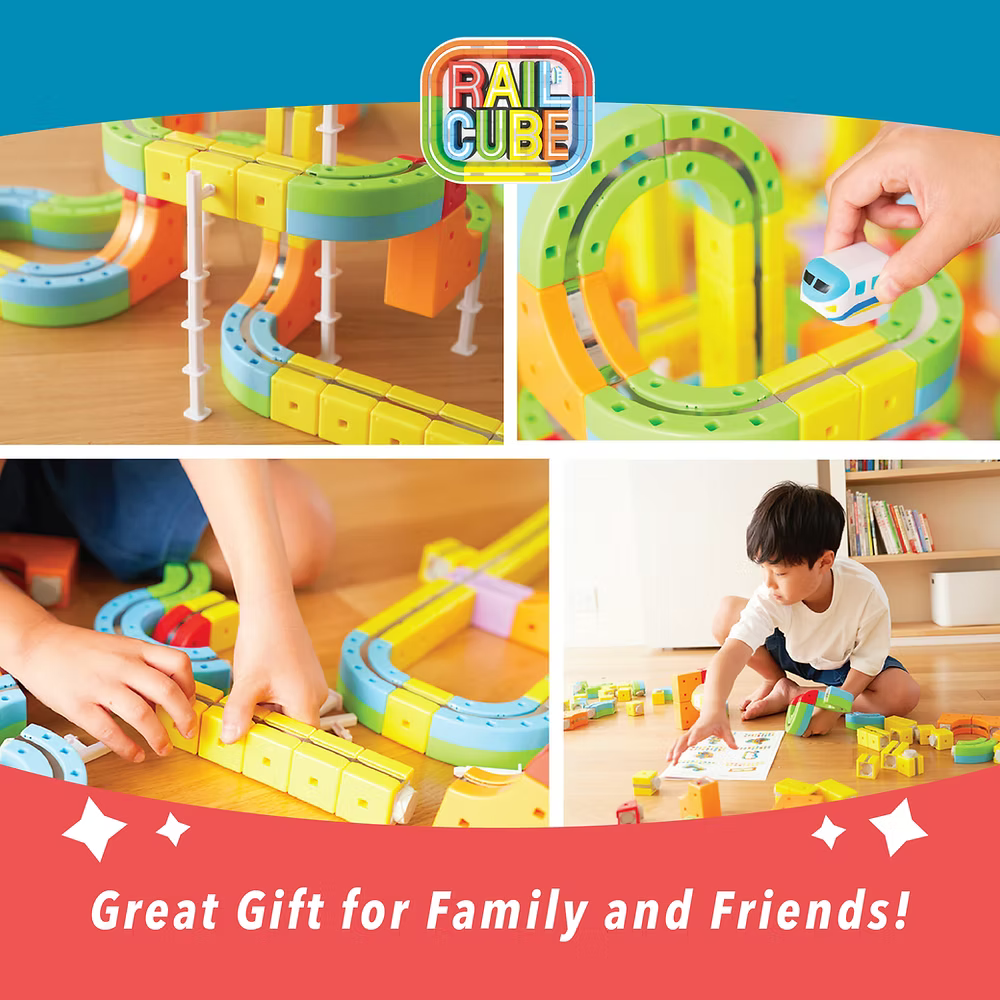 Magnetic Monorail Deluxe Set | Rail Cube - LOCAL PICK UP ONLY