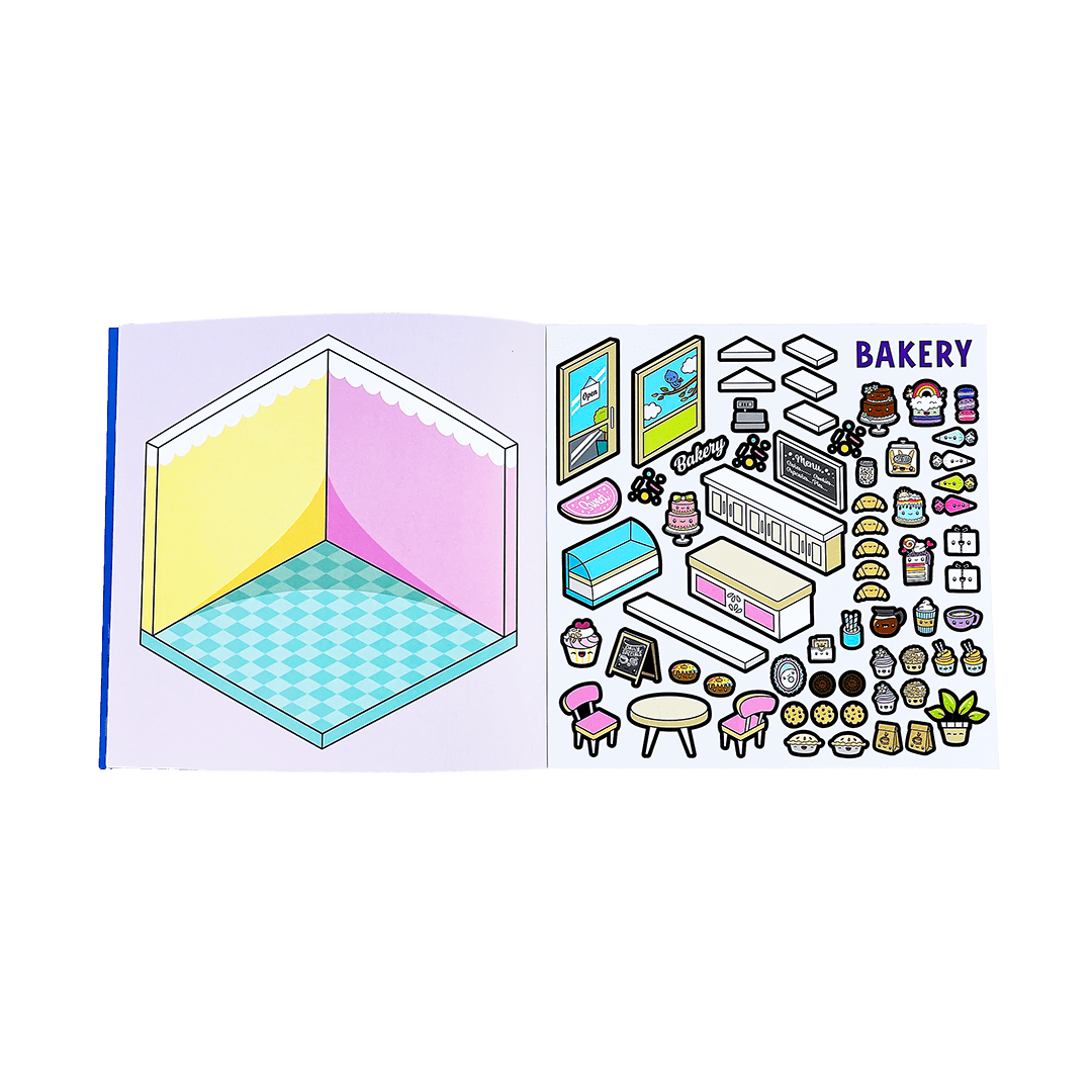 Tinytown Sticker Book | Pipsticks