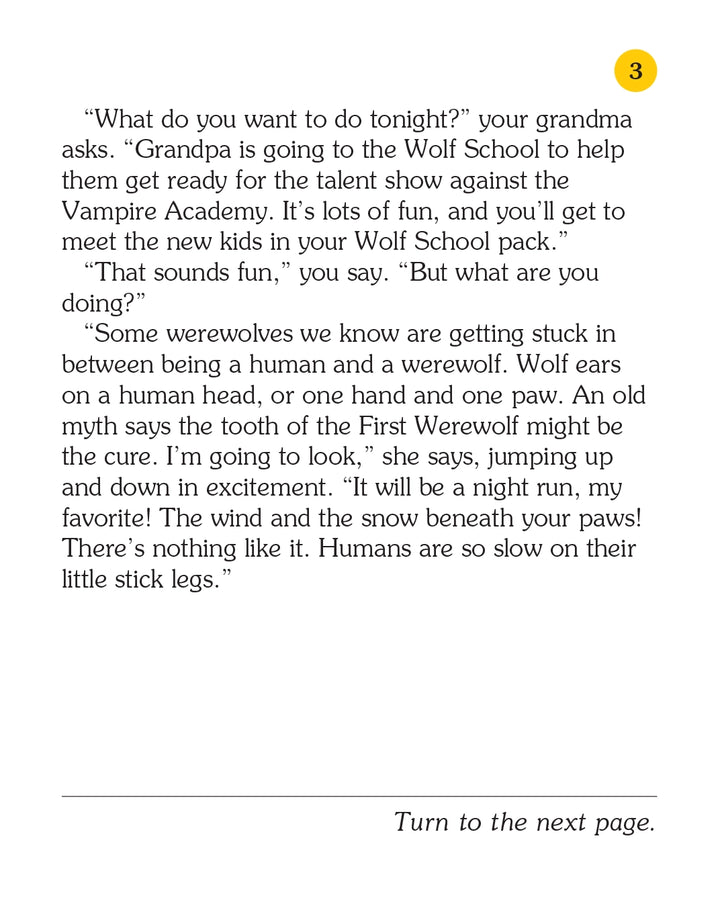 Your Grandparents Are Werewolves - CYOA