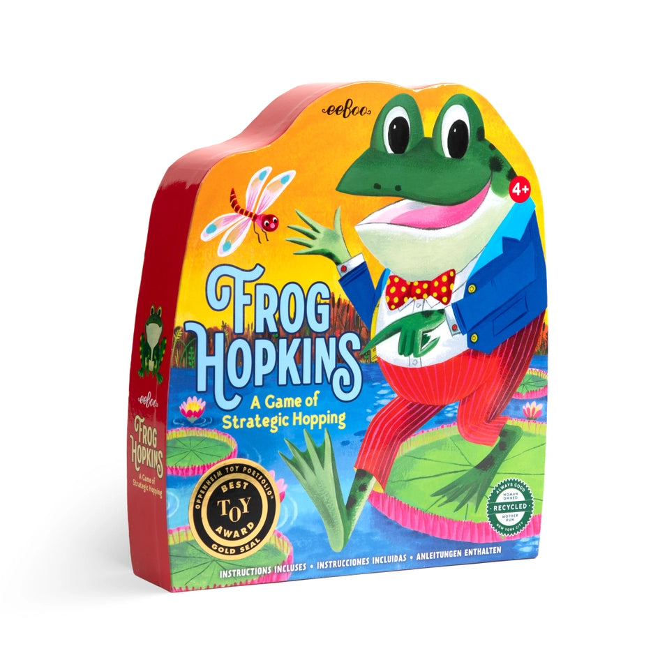 Frog Hopkins Shaped Game | eeBoo