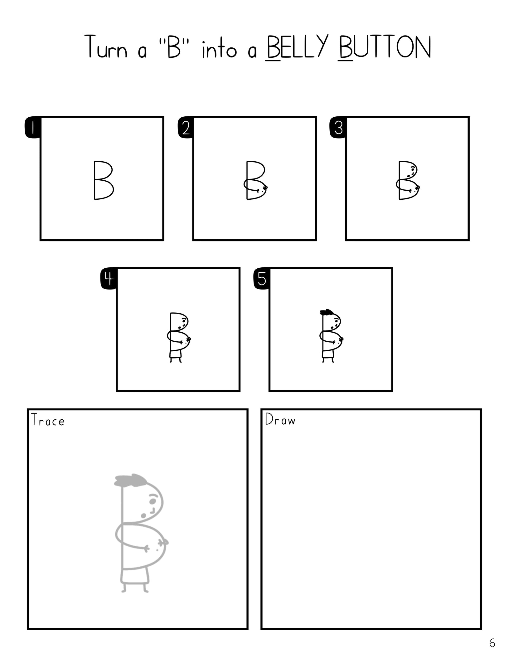 Doodles Helps Handwriting | Uppercase Letters