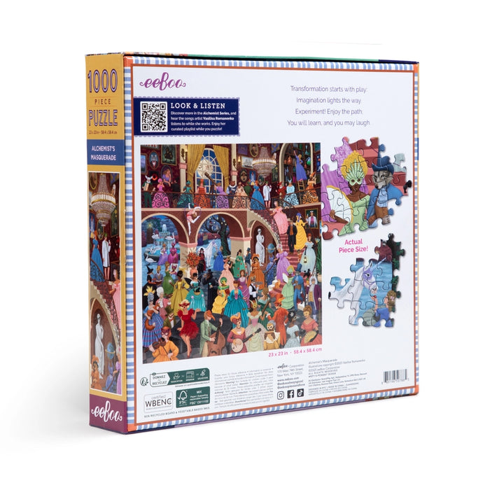 Alchemist's Masquerade 1000 Piece Square Puzzle | eeBoo