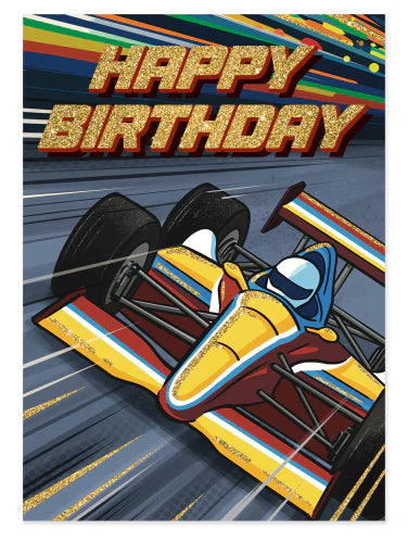 Foil: Race Car Card