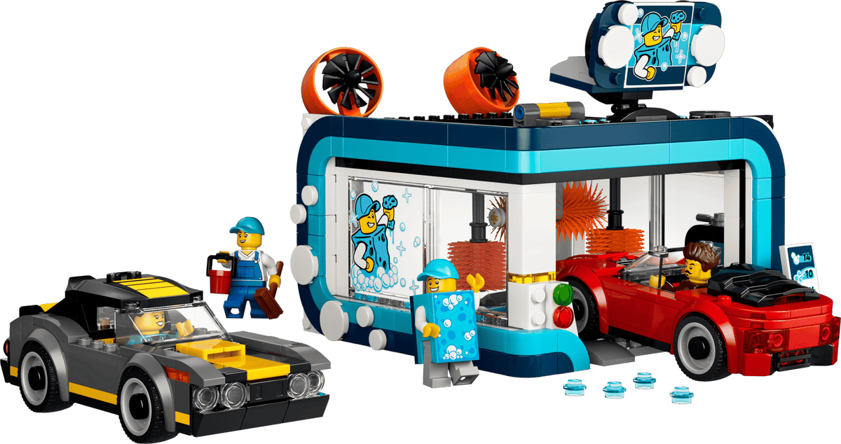 City Drive-Through Car Wash | LEGO