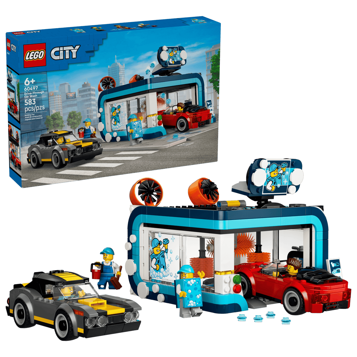 City Drive-Through Car Wash | LEGO
