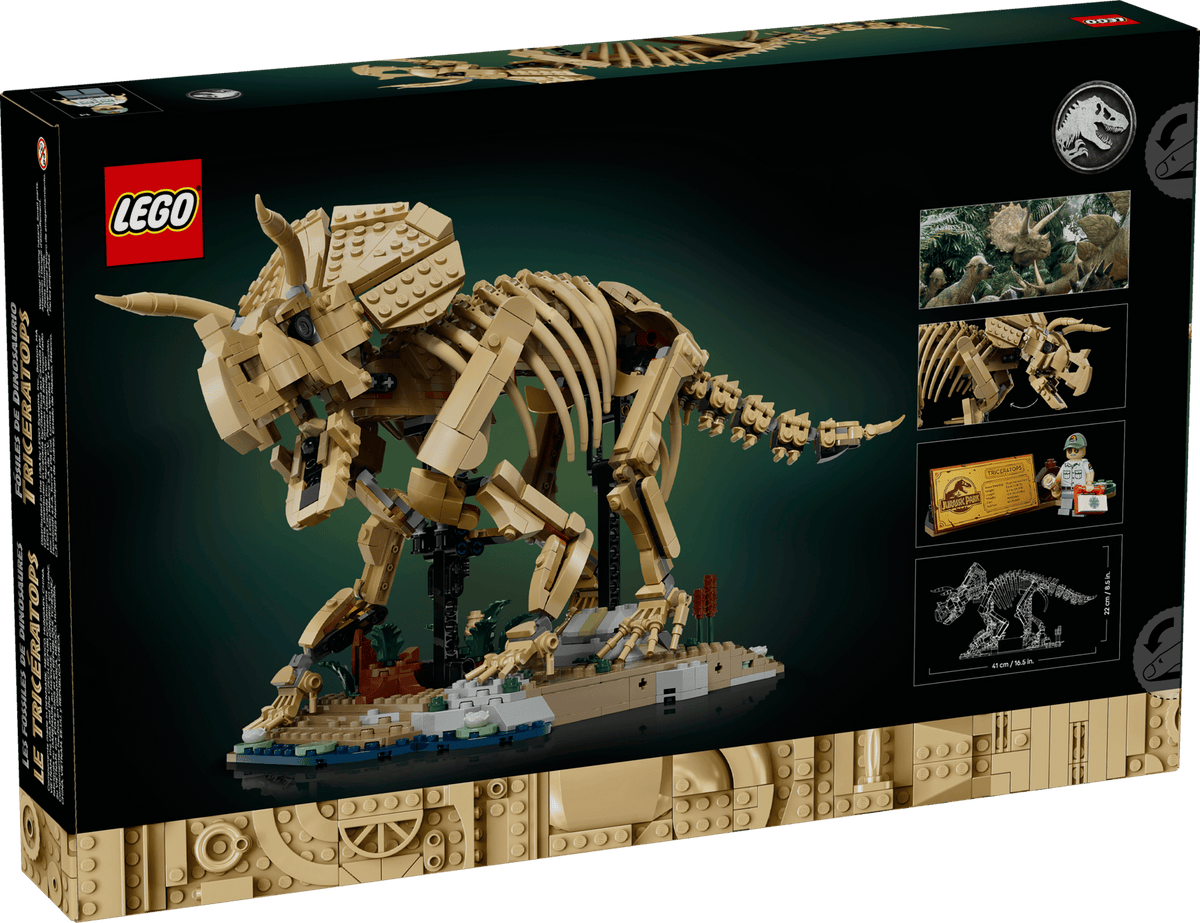 Jurassic World Dinosaur Fossils: Triceratops | LEGO