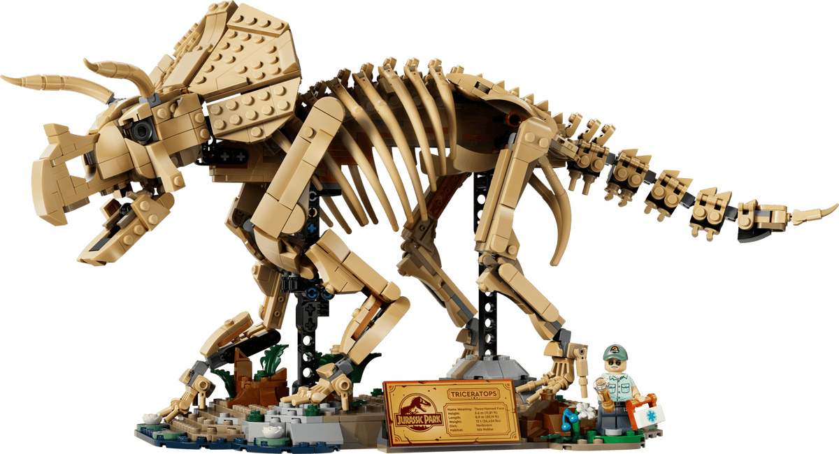 Jurassic World Dinosaur Fossils: Triceratops | LEGO