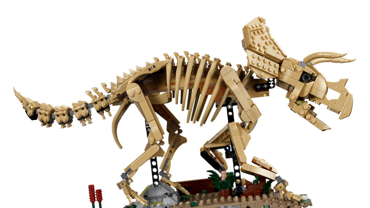 Jurassic World Dinosaur Fossils: Triceratops | LEGO