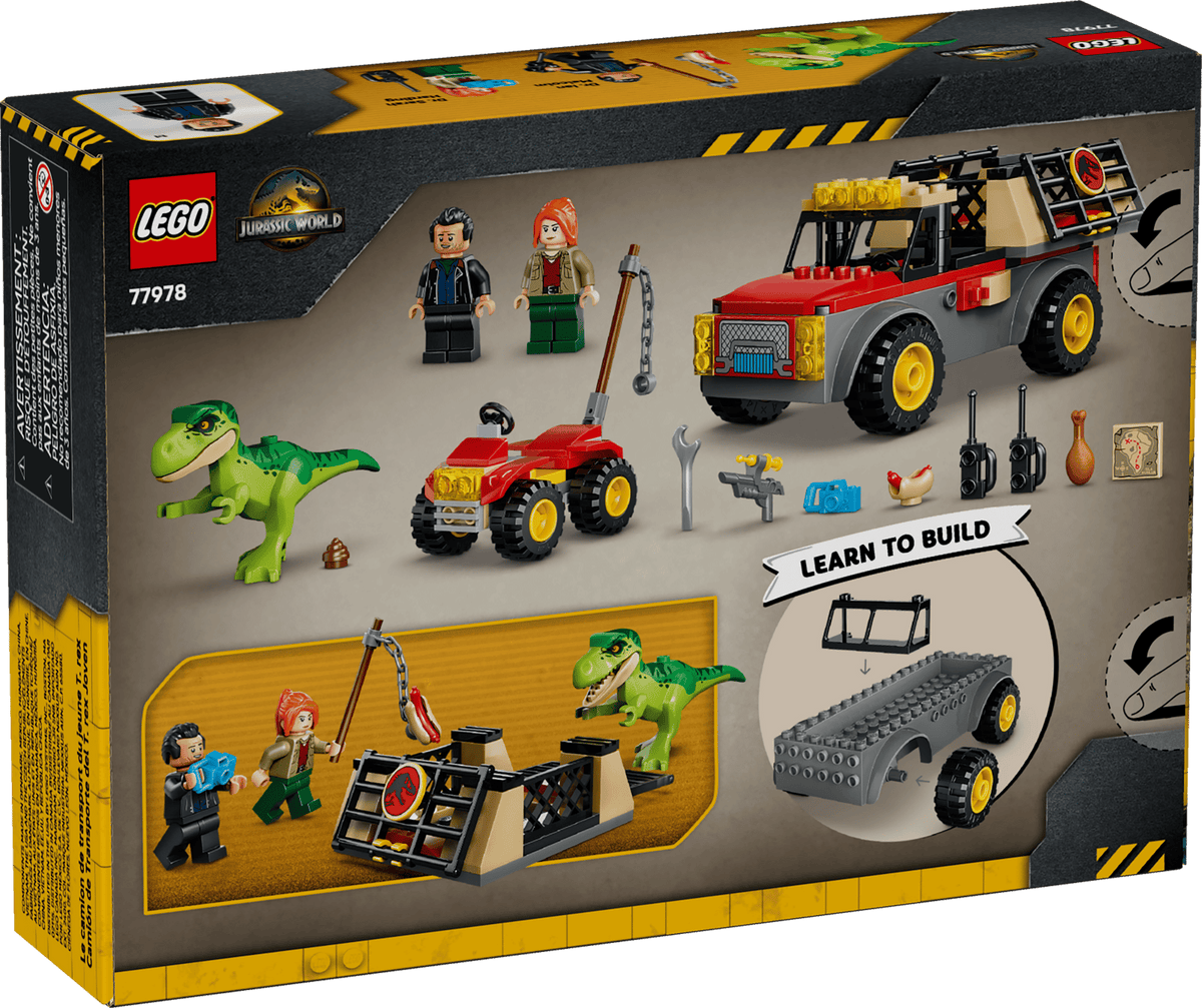 Jurassic World Young T. rex Transport Truck | LEGO