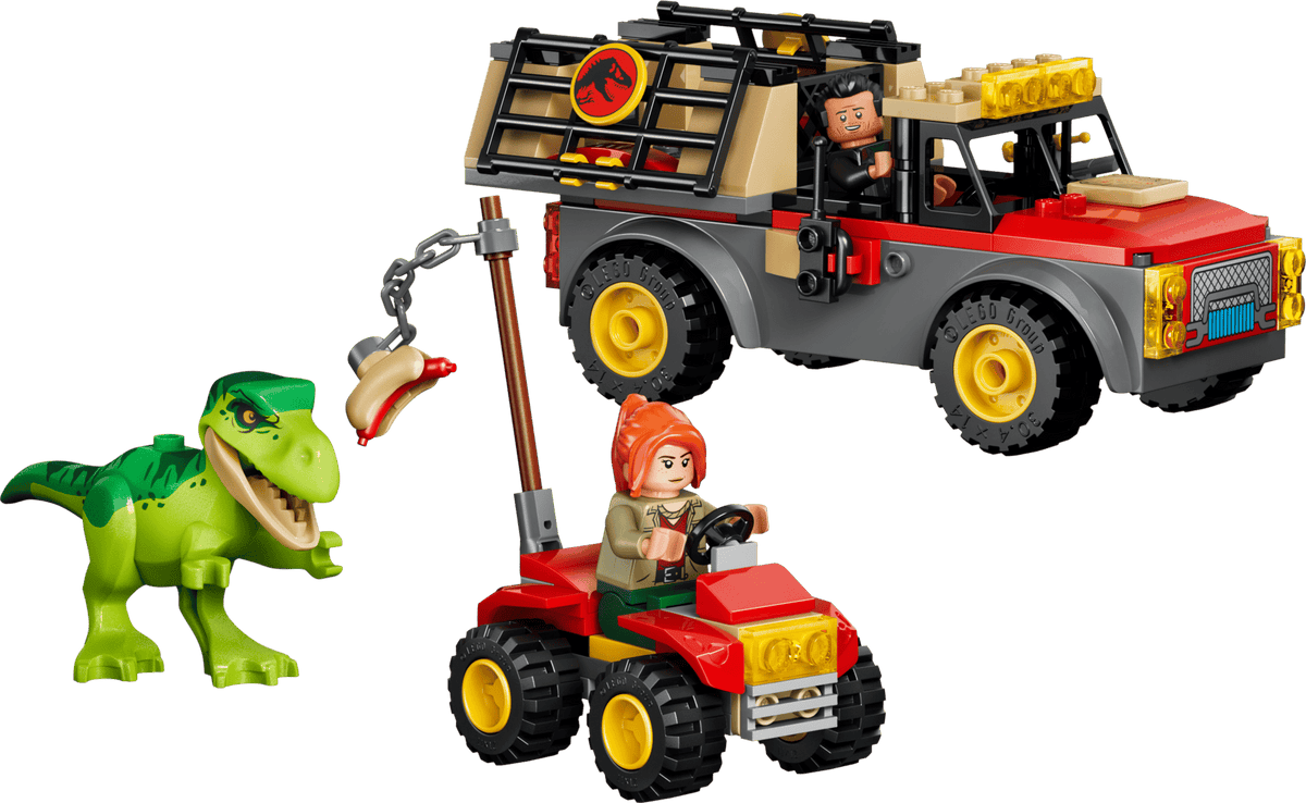 Jurassic World Young T. rex Transport Truck | LEGO