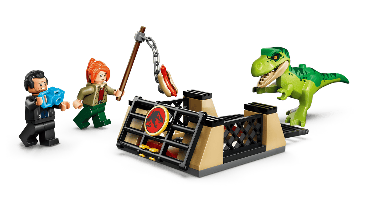 Jurassic World Young T. rex Transport Truck | LEGO