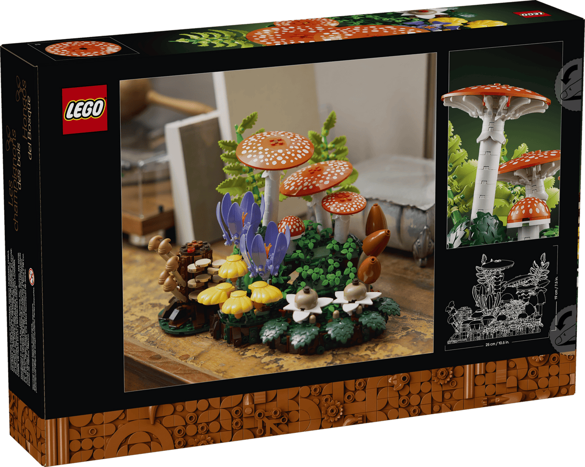 Botanicals Woodland Mushrooms | LEGO