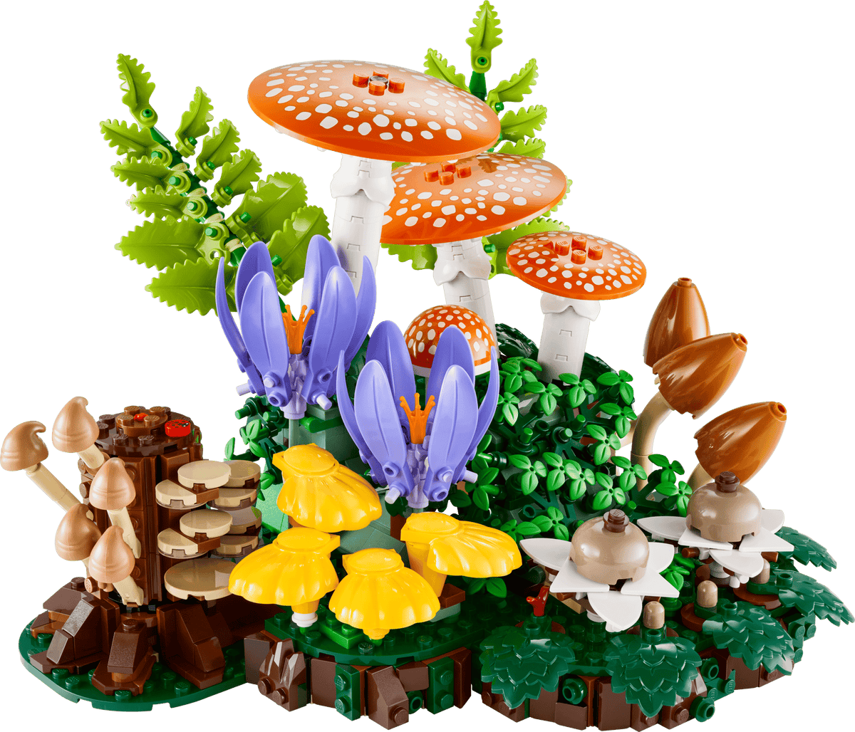 Botanicals Woodland Mushrooms | LEGO