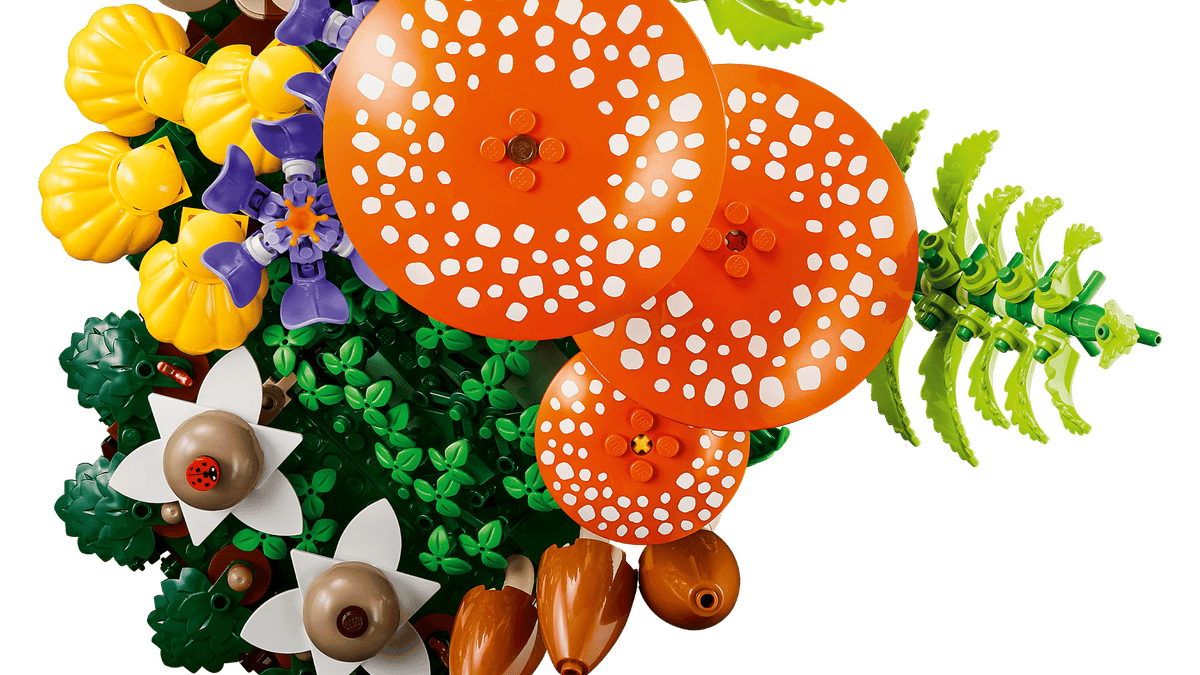 Botanicals Woodland Mushrooms | LEGO